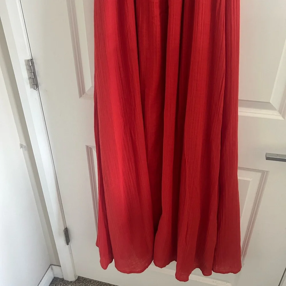 Abercrombie & Fitch Vibrant Red Dress